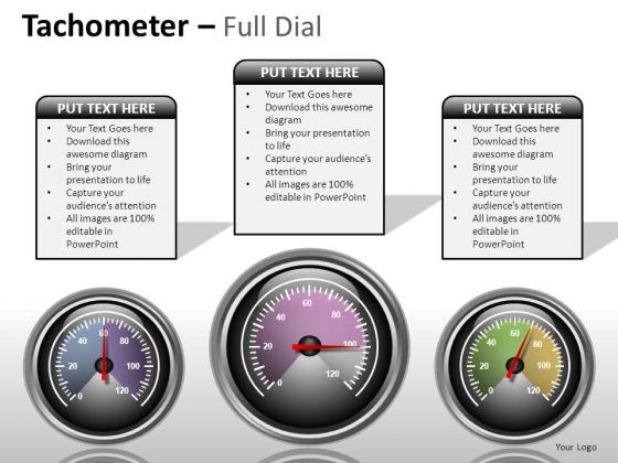 Science Tachometer Full Dial PowerPoint Slides And Ppt Diagram Templates