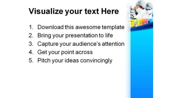 Science Team Medical PowerPoint Themes And PowerPoint Slides 0211