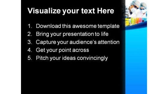 Science Team Medical PowerPoint Themes And PowerPoint Slides 0211
