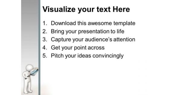 Search The Key Factors In Business PowerPoint Templates Ppt Backgrounds For Slides 0613