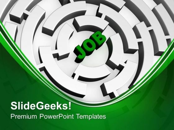 Search The Right Job PowerPoint Templates Ppt Backgrounds For Slides 0513