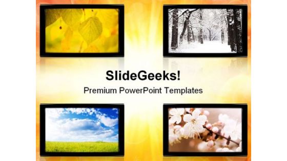 Seasons Nature PowerPoint Themes And PowerPoint Slides 0811