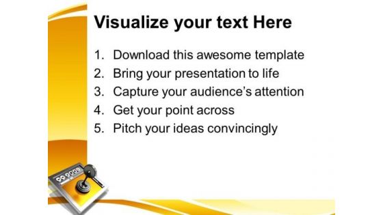 Secure Internet Connection Security PowerPoint Templates And PowerPoint Themes 0712