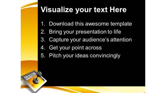 Secure Internet Connection Security PowerPoint Templates And PowerPoint Themes 0712