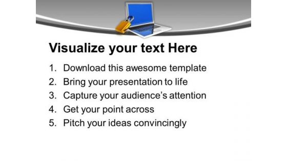 Secure Your Pc From Viruses PowerPoint Templates Ppt Backgrounds For Slides 0413