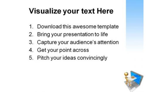 Sending Receiving E Mail Internet PowerPoint Themes And PowerPoint Slides 0811