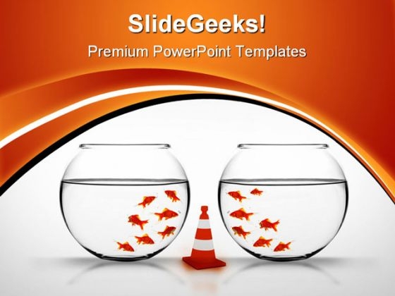 Separation Business PowerPoint Themes And PowerPoint Slides 0411