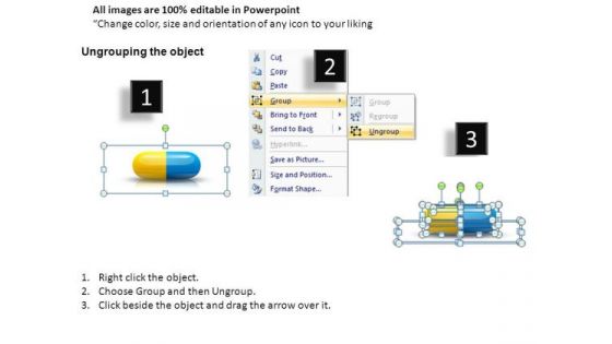 Services Medical Capsules PowerPoint Slides And Ppt Diagram Templates