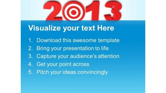 Set The Target Business PowerPoint Templates And PowerPoint Themes 0612