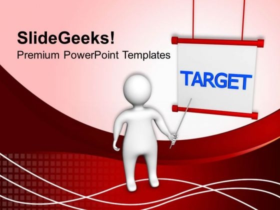 Set The Target For Team In Business PowerPoint Templates Ppt Backgrounds For Slides 0513