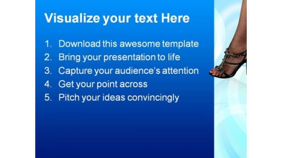 Sexy Feet01 Lifestyle PowerPoint Templates And PowerPoint Backgrounds 0311