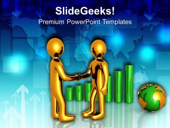 Shake Hands With Clients For Financial Growth PowerPoint Templates Ppt Backgrounds For Slides 0513