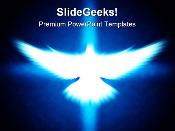 Shining Dove Religion PowerPoint Templates And PowerPoint Backgrounds 0211