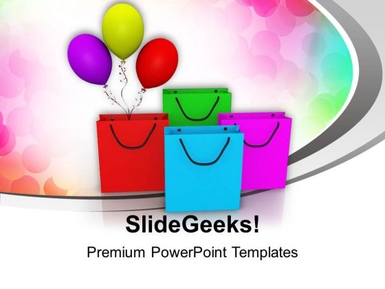 Shopping Bags Sales PowerPoint Templates Ppt Background For Slides 1112