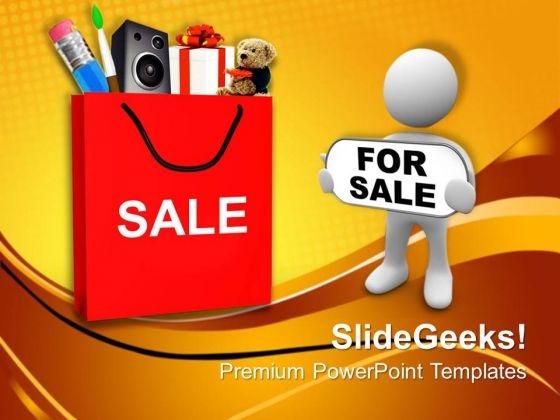 Shopping Red Bag Carry Sale Abstract Shopping PowerPoint Templates Ppt Backgrounds For Slides 0113