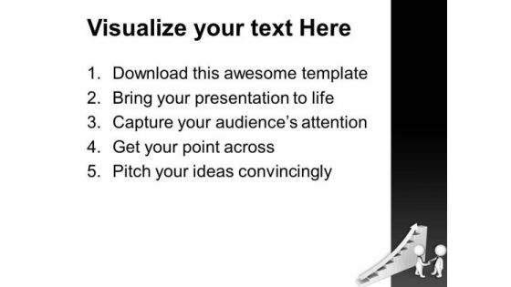 Show Business Growth Rate To Your Partner PowerPoint Templates Ppt Backgrounds For Slides 0713