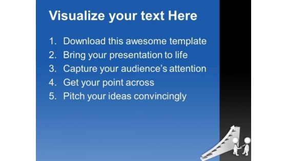 Show Business Growth Rate To Your Partner PowerPoint Templates Ppt Backgrounds For Slides 0713