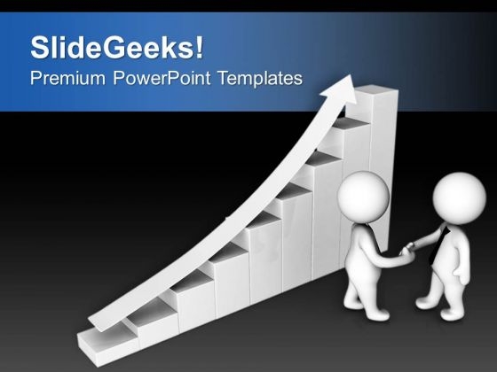 Show Business Growth Rate To Your Partner PowerPoint Templates Ppt Backgrounds For Slides 0713