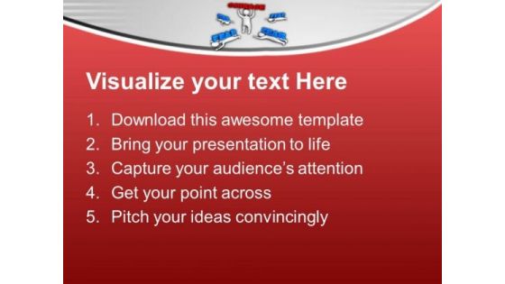 Show Courage And Leave Fear PowerPoint Templates Ppt Backgrounds For Slides 0513