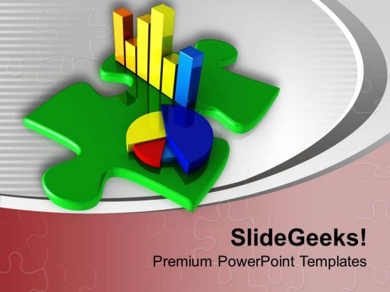 Show Pie And Bar Chart For Business PowerPoint Templates Ppt Backgrounds For Slides 0513
