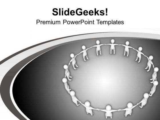 Show Unity Of Team For Business Growth PowerPoint Templates Ppt Backgrounds For Slides 0613