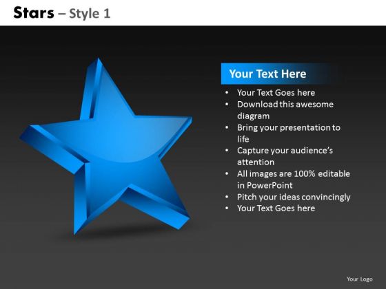 Show Winner Stars 1 PowerPoint Slides And Ppt Diagram Templates