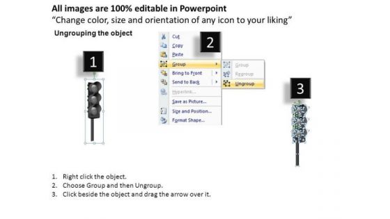 Signal Traffic Lights PowerPoint Slides And Ppt Diagram Templates