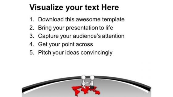 Signed Business Deal For Global Success PowerPoint Templates Ppt Backgrounds For Slides 0313