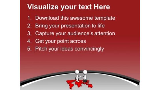 Signed Business Deal For Global Success PowerPoint Templates Ppt Backgrounds For Slides 0313