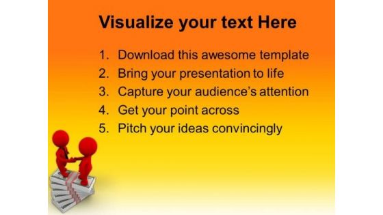 Signed Financial Deal Business Concept PowerPoint Templates Ppt Backgrounds For Slides 0713