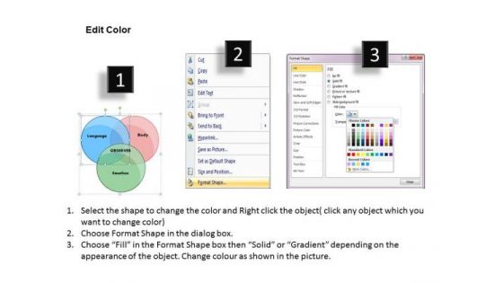Simple Venn Diagram PowerPoint Presentation Template