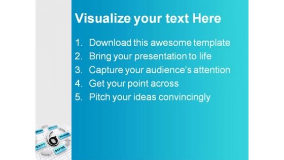 Six Sigma Dmadv Project Business PowerPoint Template 0910