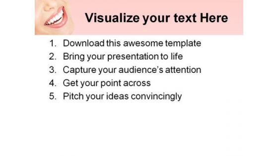 Smile Dental PowerPoint Templates And PowerPoint Backgrounds 0711