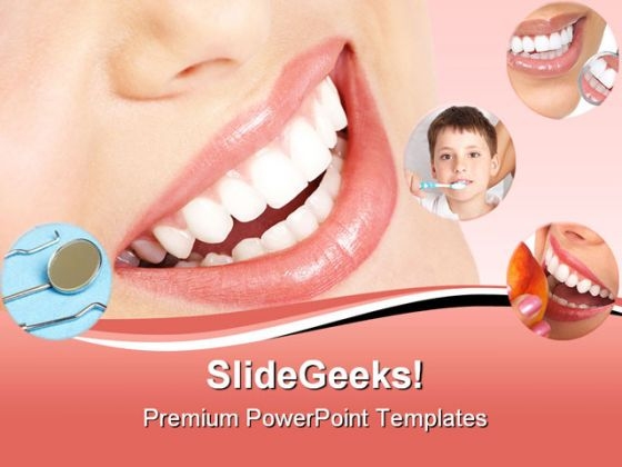 Smile Dental PowerPoint Themes And PowerPoint Slides 0711