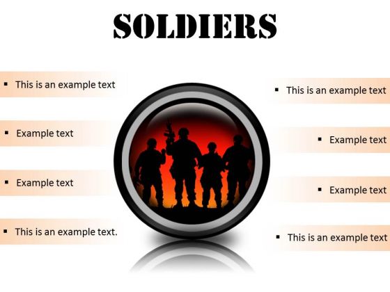 Soldiers Youth PowerPoint Presentation Slides Cc