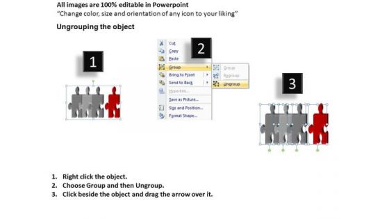 Solution 3d Puzzle PowerPoint Slides
