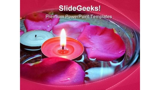 Spa Candles Beauty PowerPoint Templates And PowerPoint Backgrounds 0311