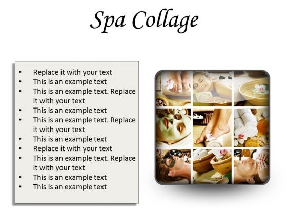 Spa Collage Beauty PowerPoint Presentation Slides S
