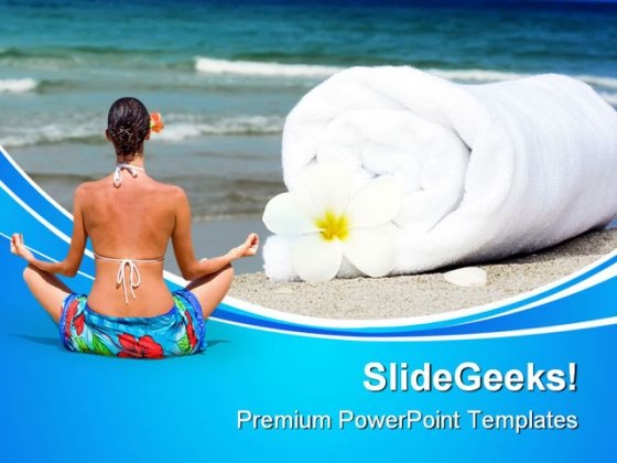 Spa Still Life Beach PowerPoint Templates And PowerPoint Backgrounds 0211