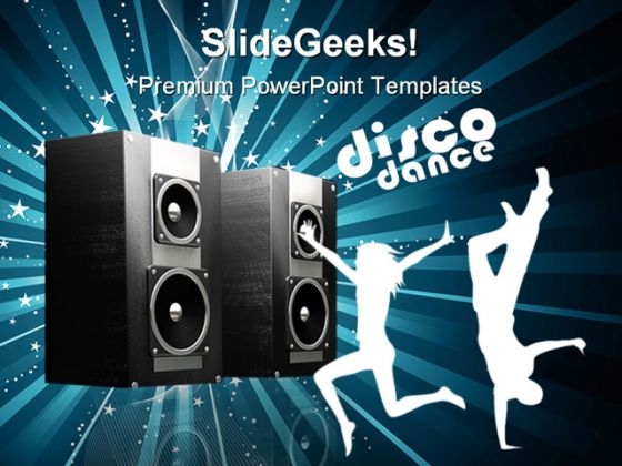 Speakers Music PowerPoint Themes And PowerPoint Slides 0911