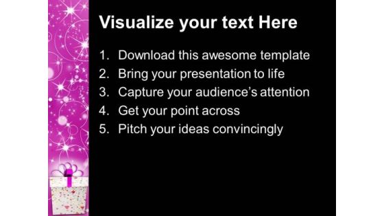 Special Birthday Present Events PowerPoint Templates Ppt Backgrounds For Slides 1112