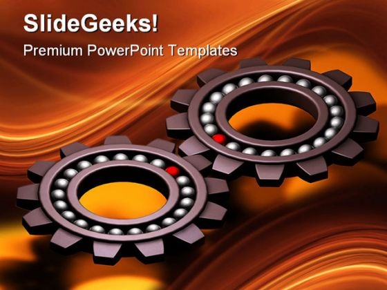Special Gears Industrial PowerPoint Themes And PowerPoint Slides 0411