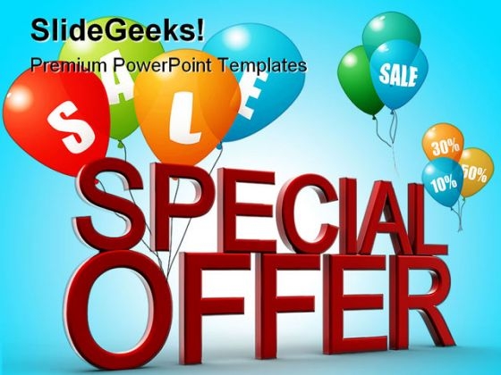 Special Offer Sales PowerPoint Templates And PowerPoint Backgrounds 0111