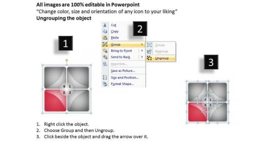 Square Shaped Multivariable Representation Diagram Ppt Startup Business Plan PowerPoint Slides