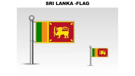 Sri Lanka Country PowerPoint Flags