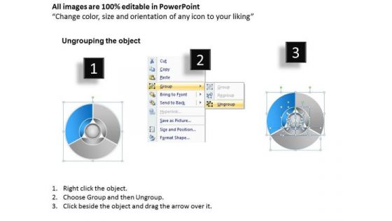Stages Circular Project Management Diagram Startup Business Plan Template PowerPoint Templates