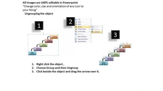 Stairscase Diagram Chart PowerPoint Slides Editable Ppt Templates