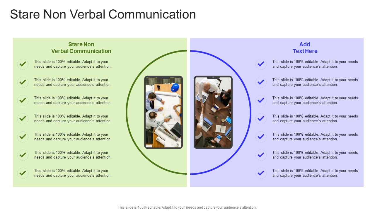 Stare Non Verbal Communication In Powerpoint And Google Slides Cpb