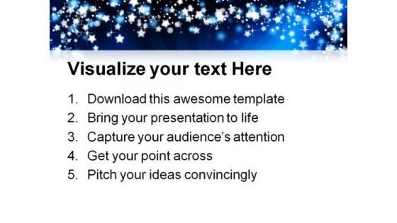 Starry Background Abstract PowerPoint Templates And PowerPoint Backgrounds 0711