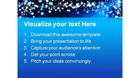 Starry Background Abstract PowerPoint Templates And PowerPoint Backgrounds 0711